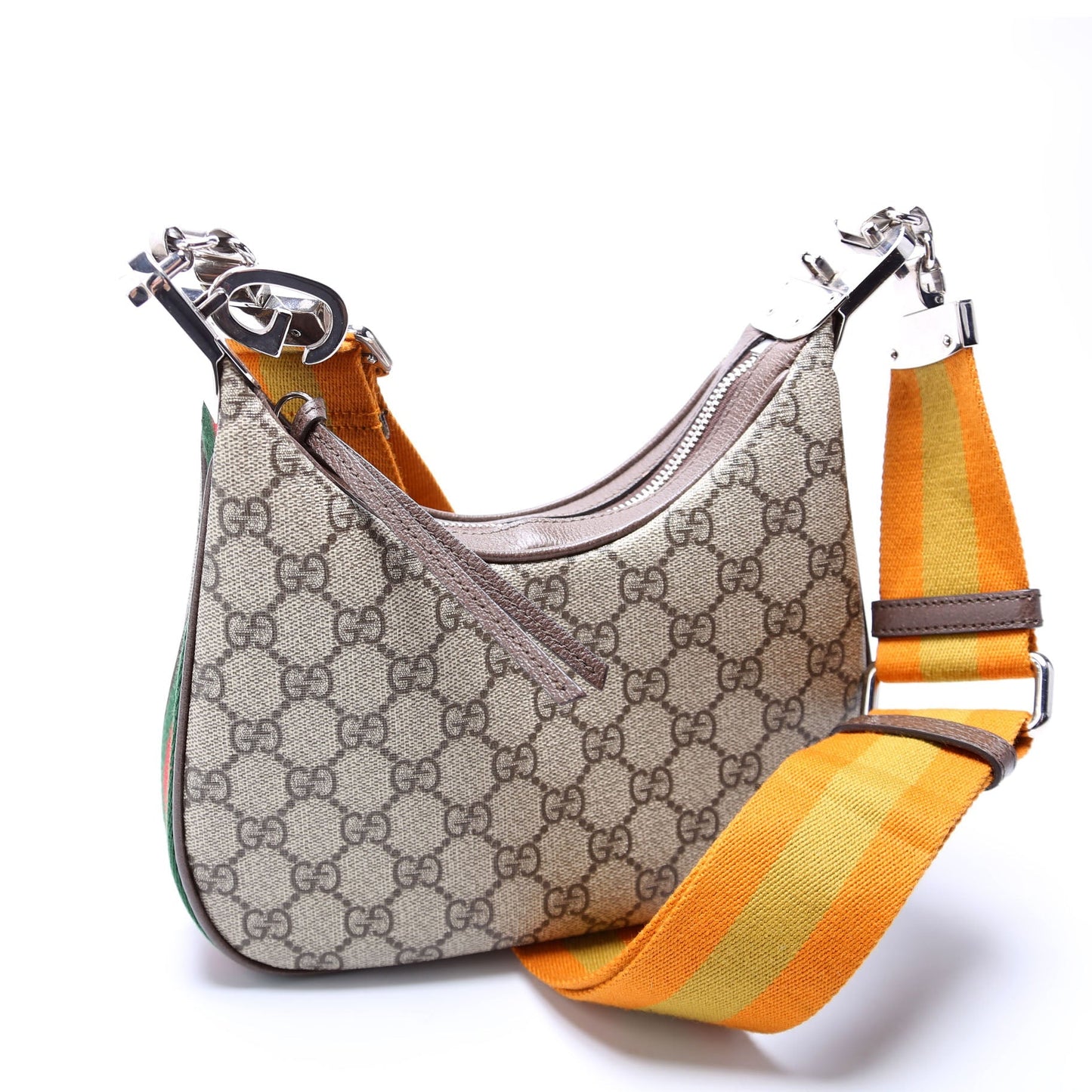 Gucci 699409 GG Supreme Attache Small Shoulder Bag