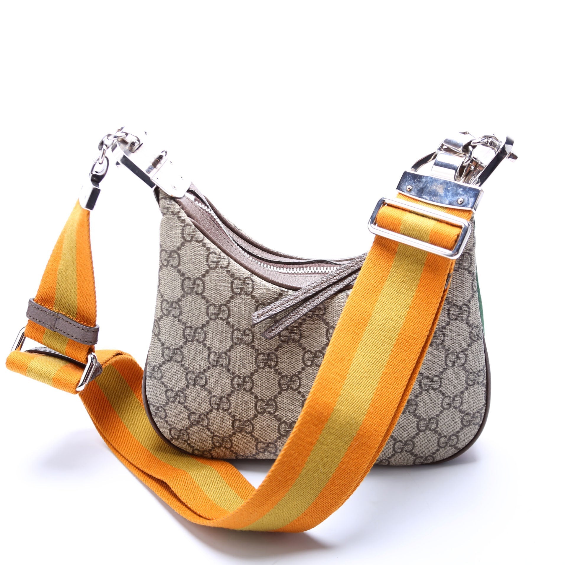 Gucci 699409 GG Supreme Attache Small Shoulder Bag