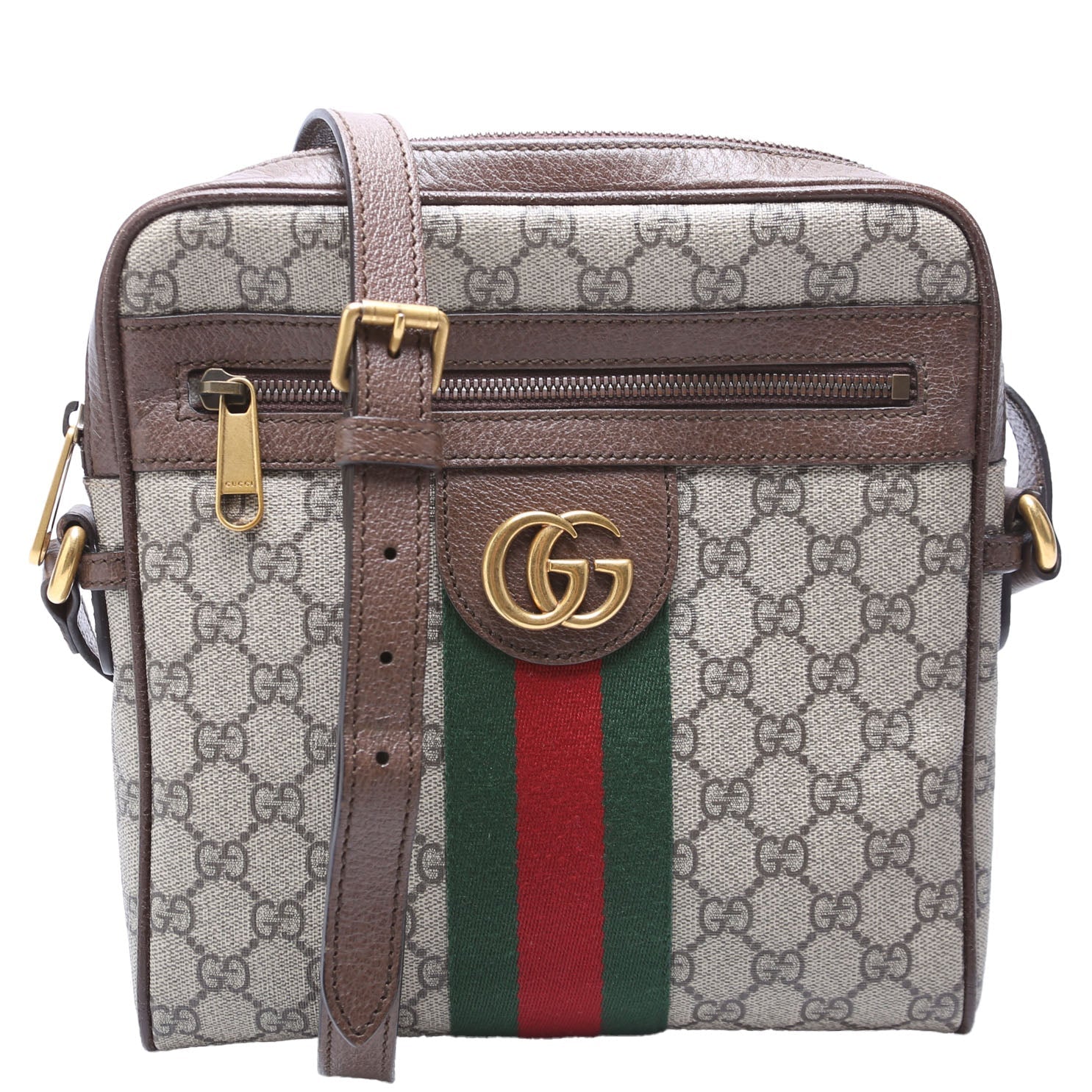 Gucci 547926 Ophidia Messenger Brown Bag