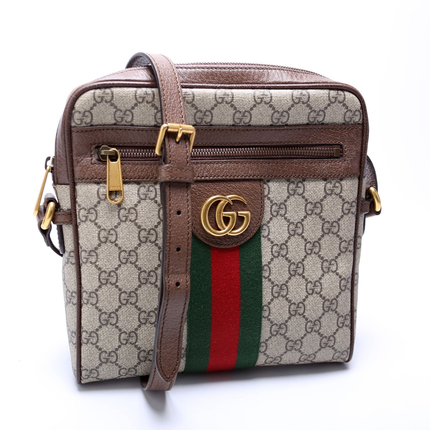 Gucci 547926 Ophidia Messenger Brown Bag