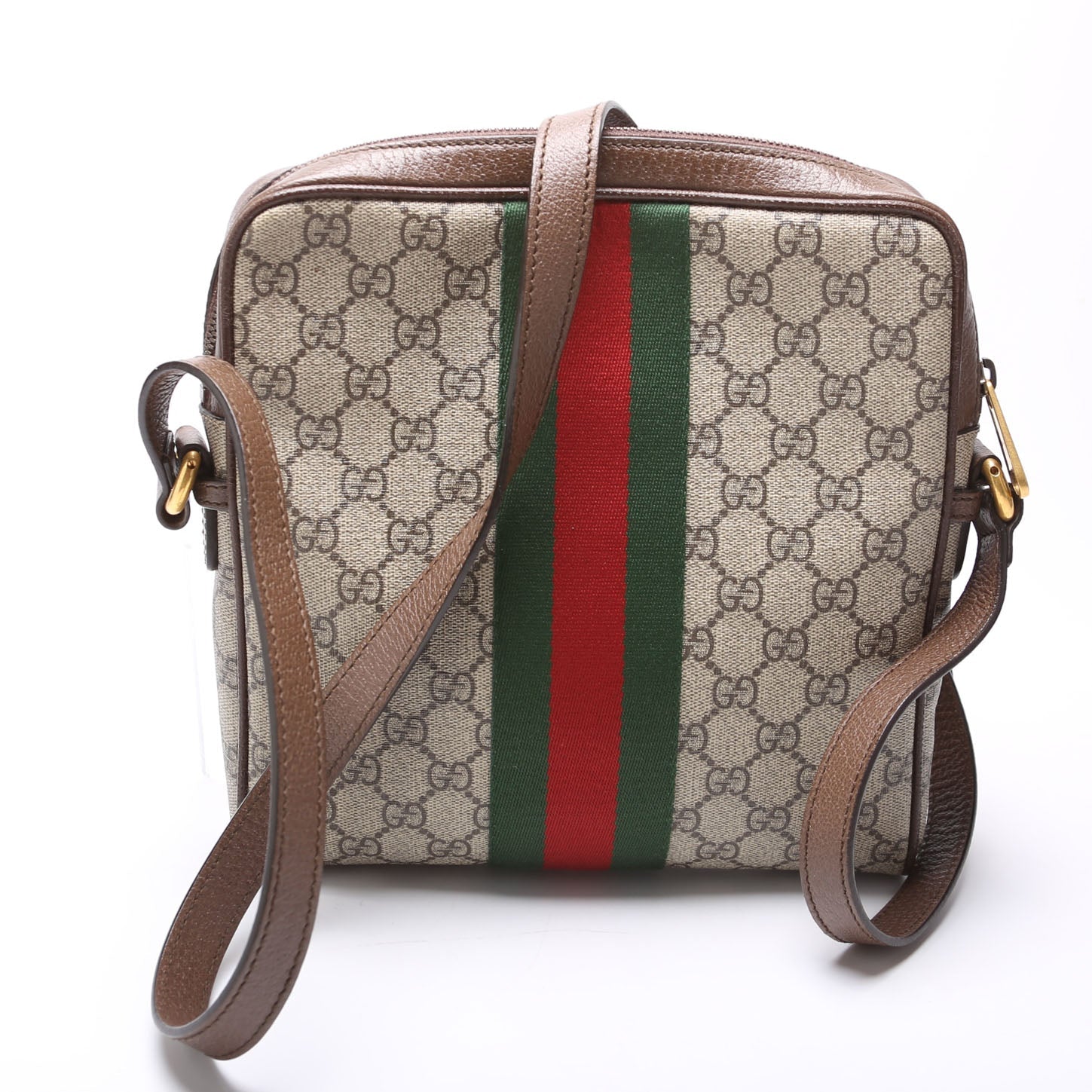 Gucci 547926 Ophidia Messenger Brown Bag