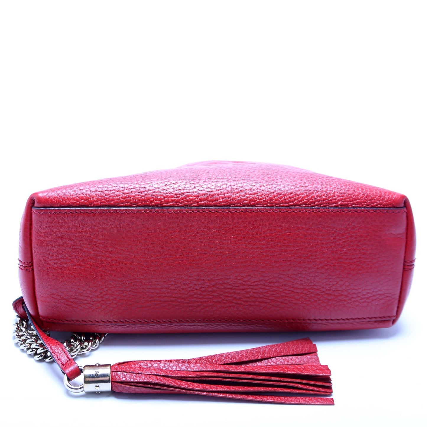 Gucci 387043 Soho Chain Mini Red Bag