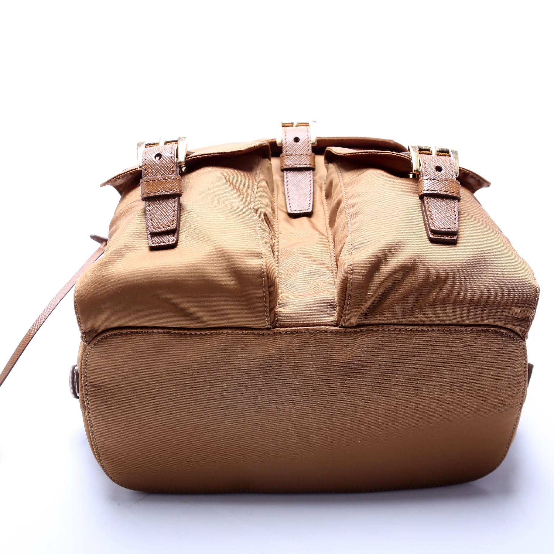 Prada 1BZ6YY Re-Edition 1978 Re-Nylon Backpack Small Brown Bag