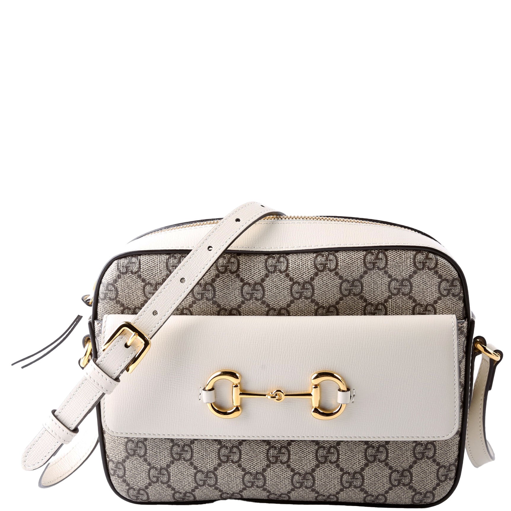 Gucci 645454 Horsebit 1955 Small Beige Bag