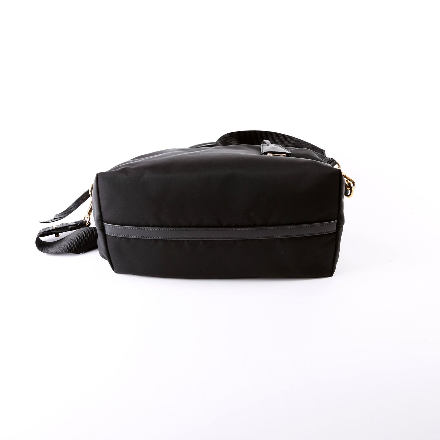 Prada 1BA104 Nylon Satchel Black Bag