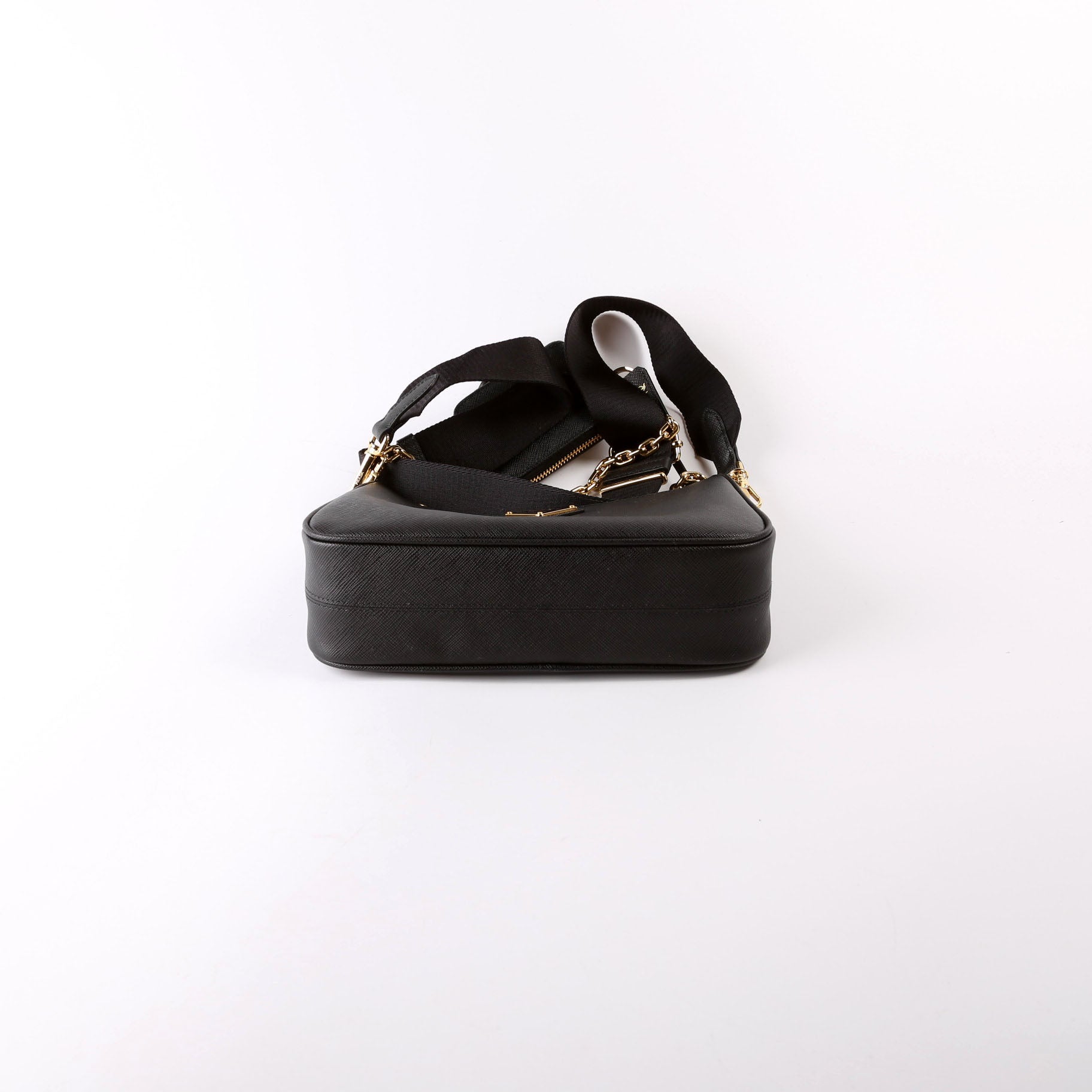 Prada Saffiano Re-Edition 2005 Black Bag