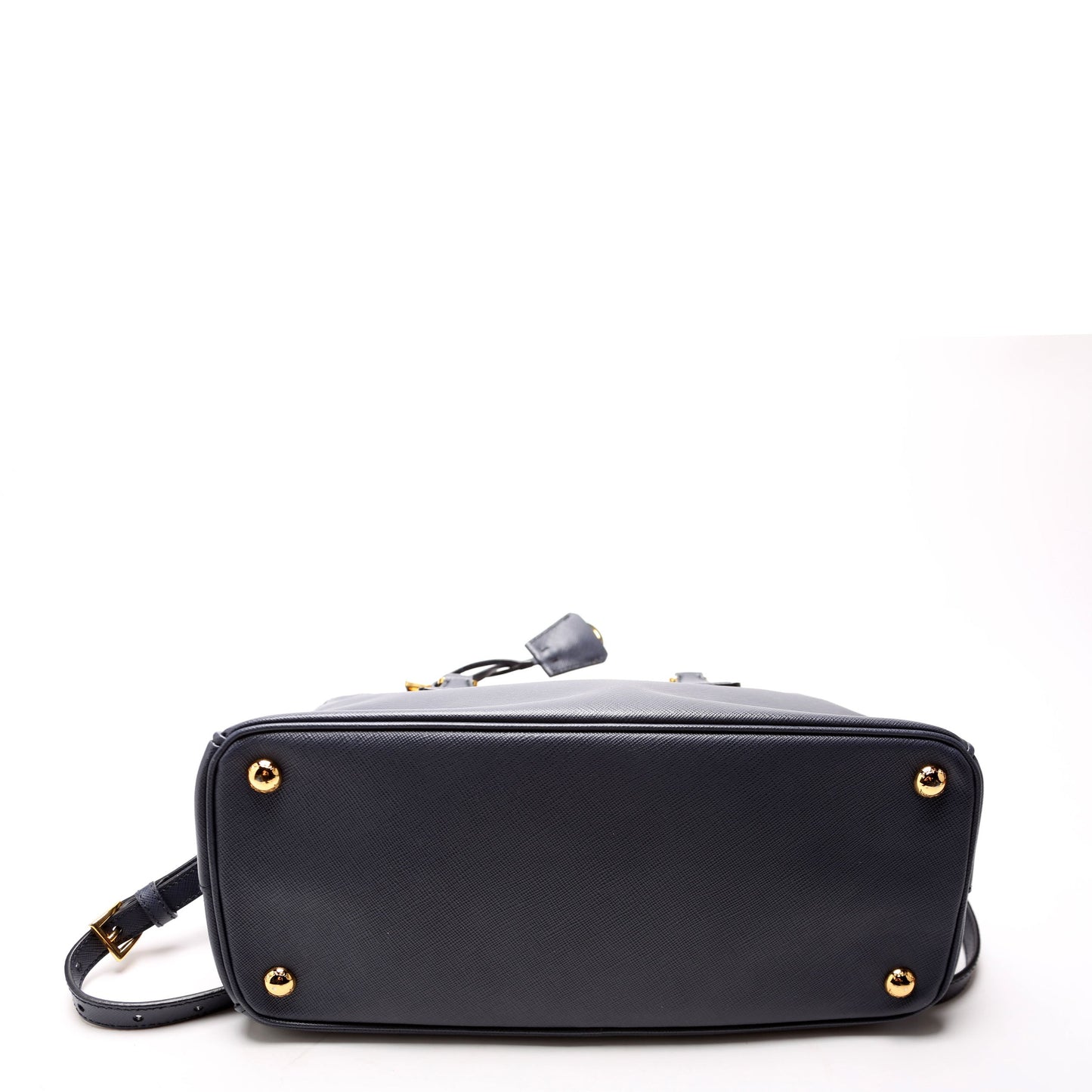 Prada Saffiano Galleria Small Navy Bag