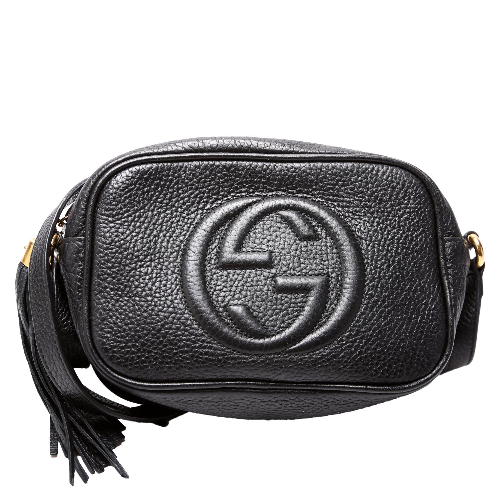 Gucci 347994 Mini Soho Disco Black Bag
