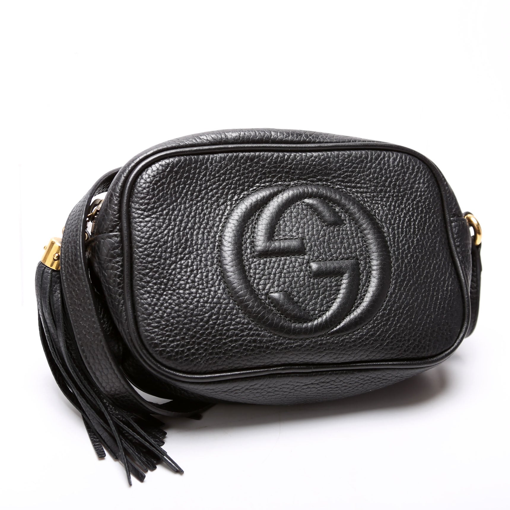 Gucci 347994 Mini Soho Disco Black Bag