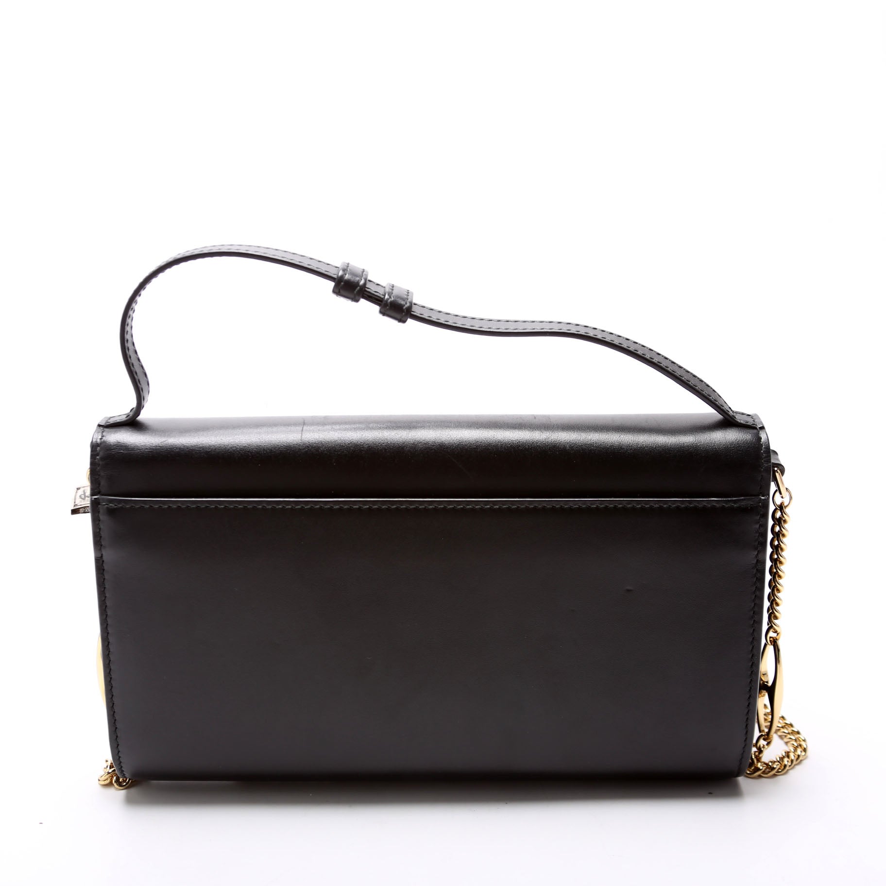 Gucci 572375 Zumi Calfskin Mini Shoulder Black Bag