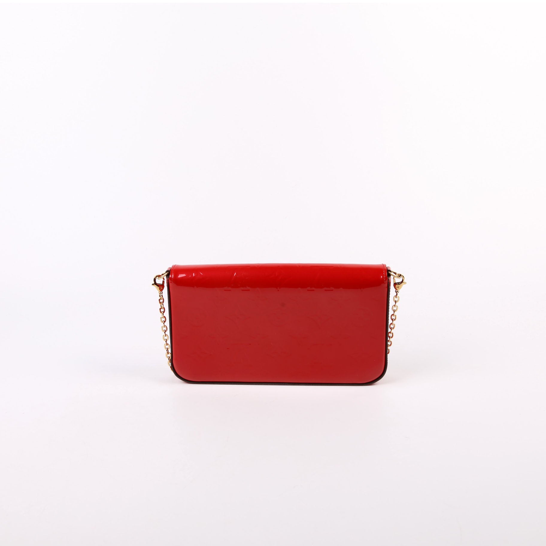 Louis Vuitton Pochette Felicie Vernis Red