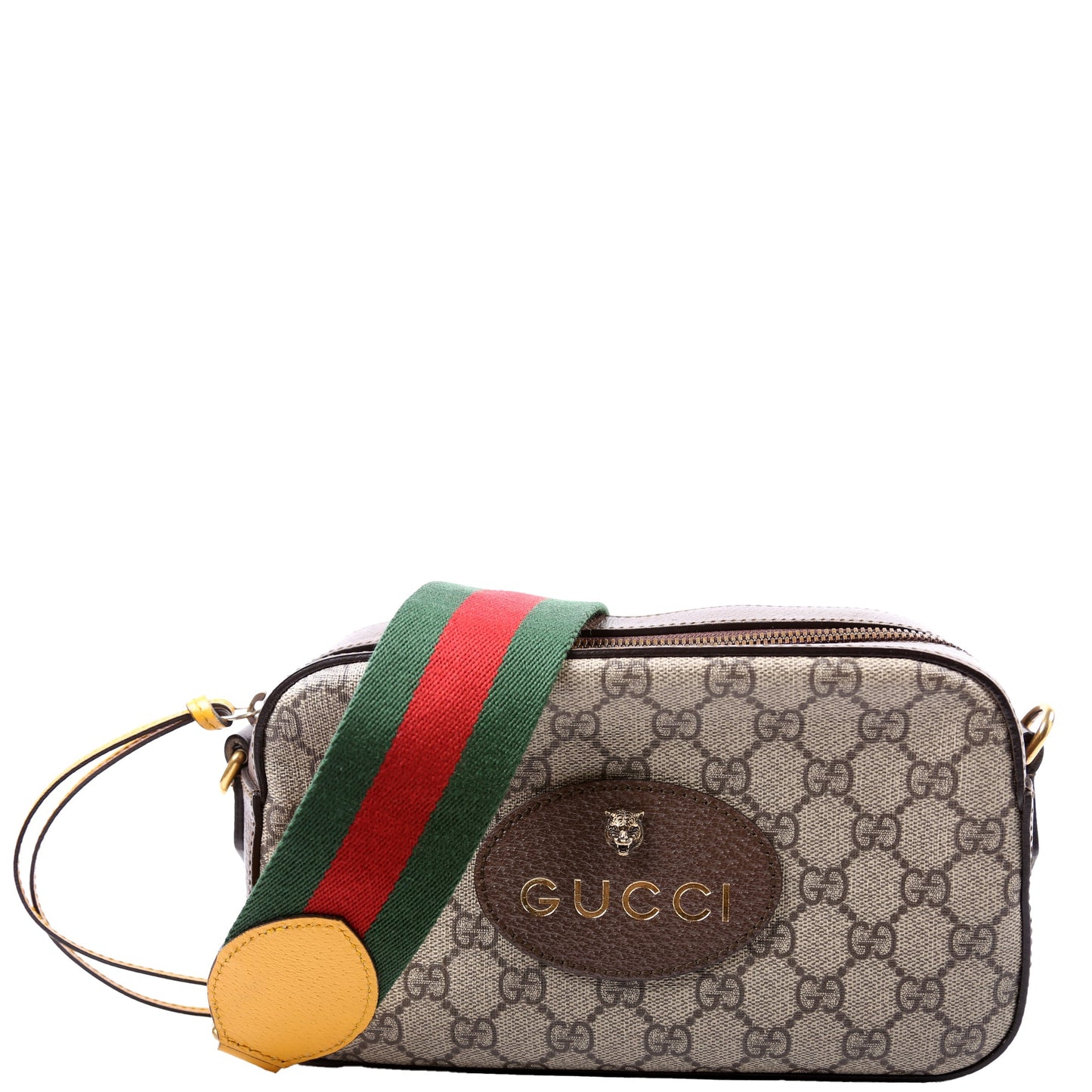 Gucci 476466 GG Supreme Messenger Brown Bag