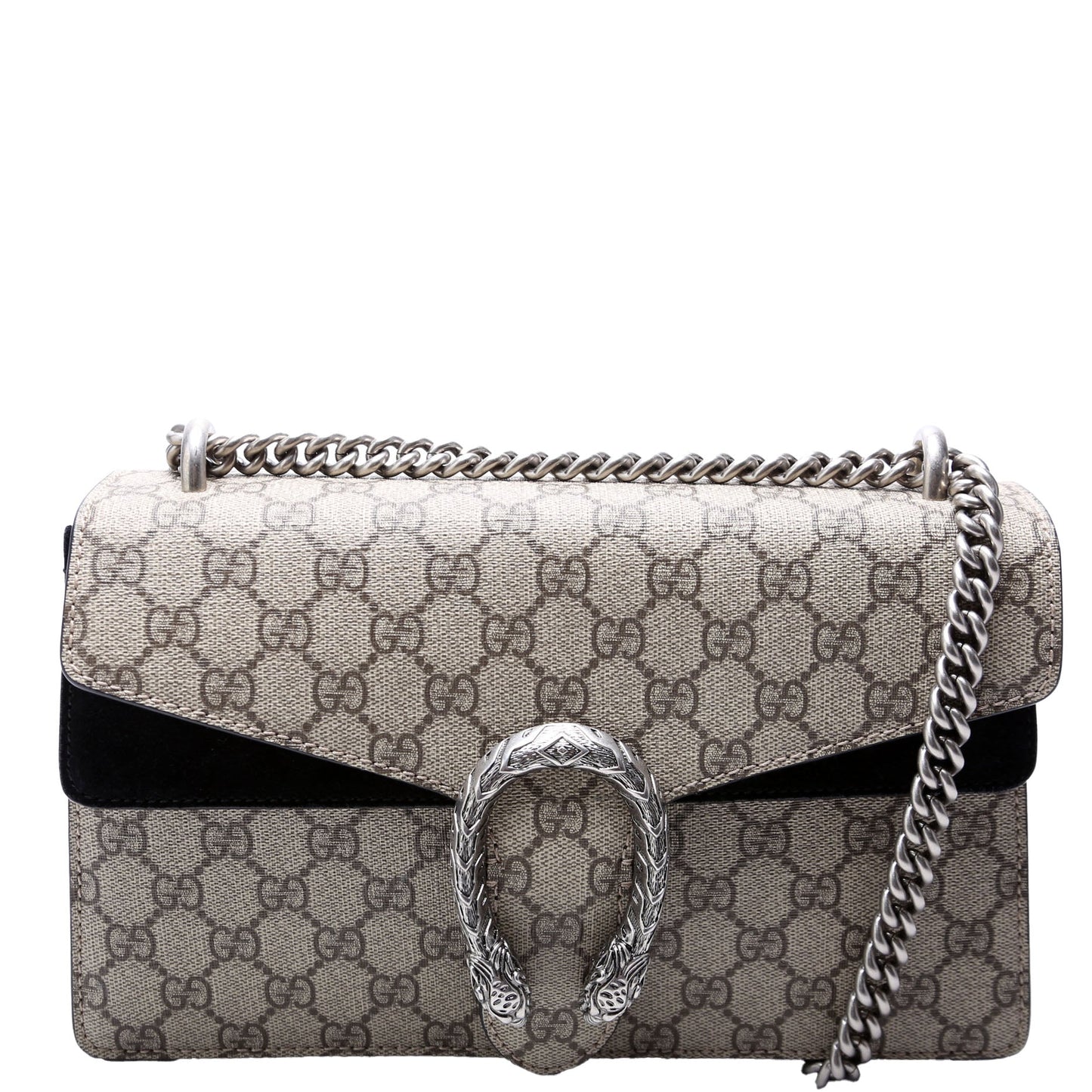 Gucci 400249 Dionysus GG Shoulder Small Black Bag
