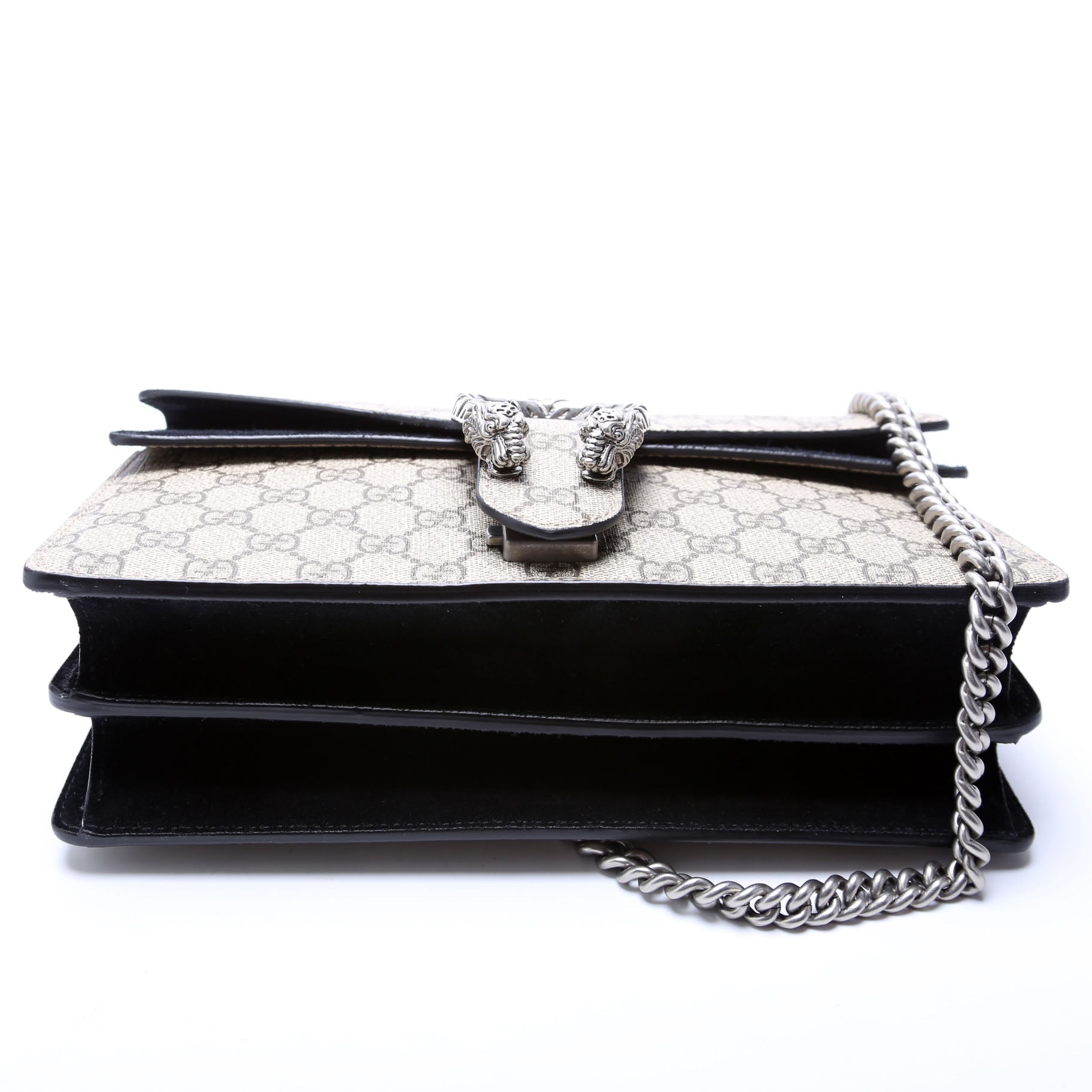 Gucci 400249 Dionysus GG Shoulder Small Black Bag