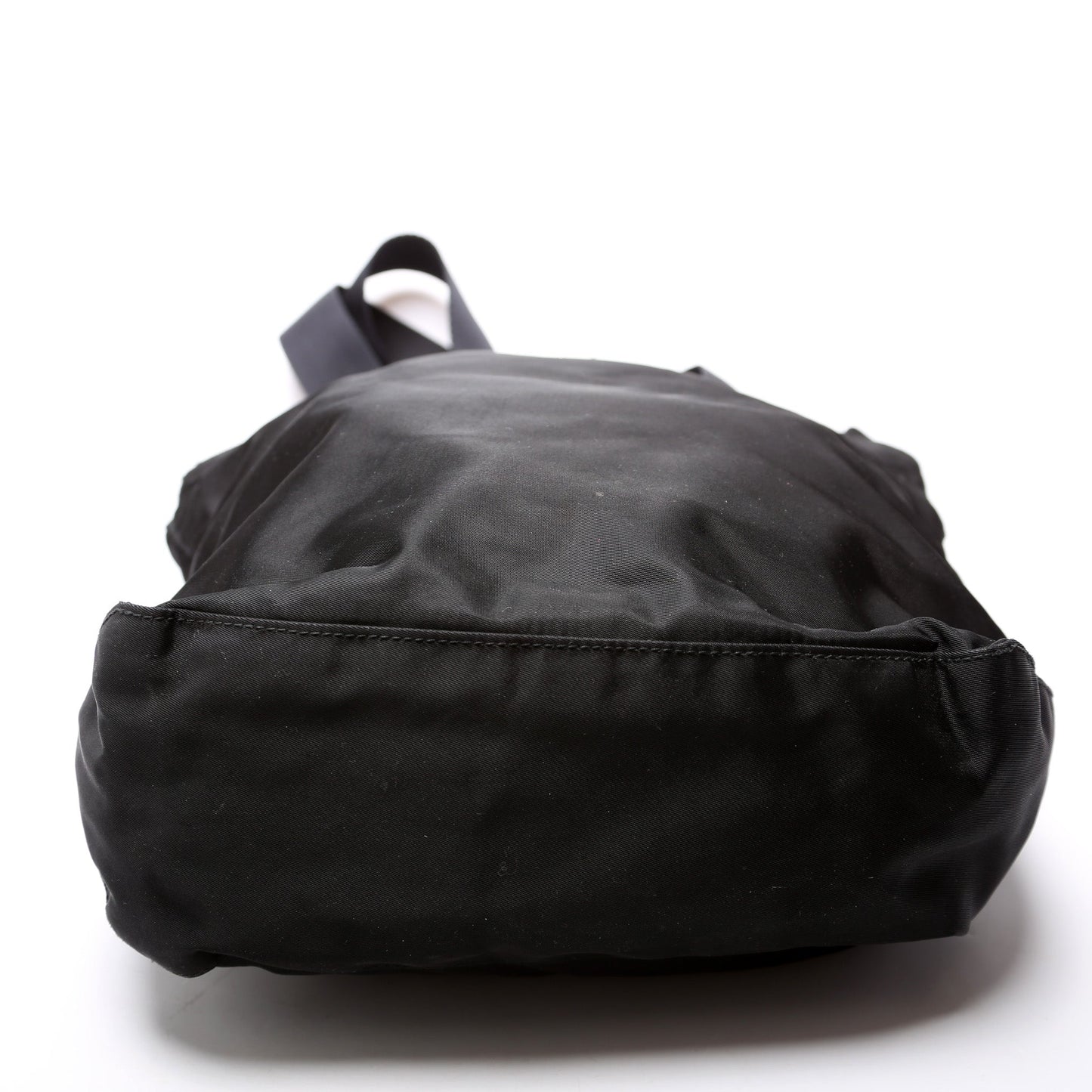 Prada Nylon Zip Tote Black Bag