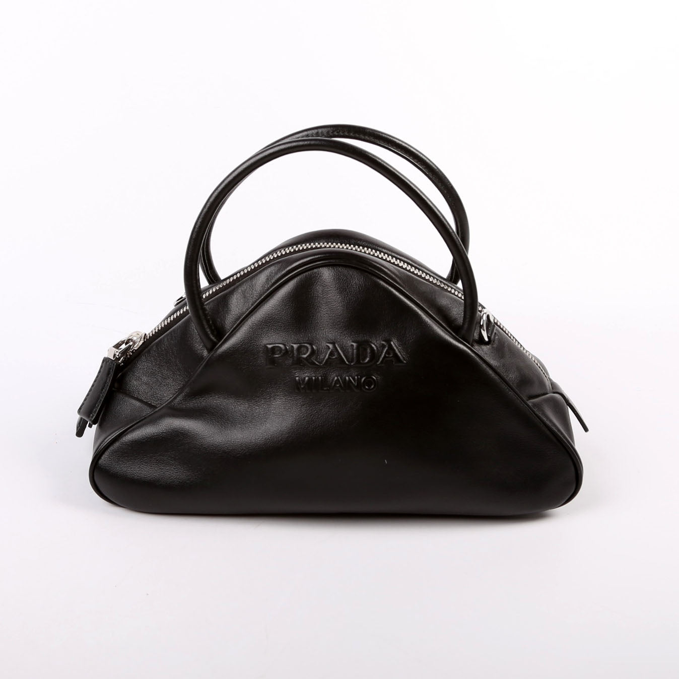Prada Grace Lux Triangle Top Handle Shoulder Bag