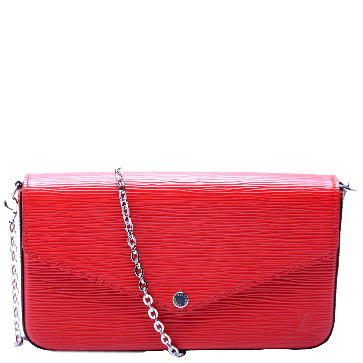 Louis Vuitton Pochette Felicie Epi Red