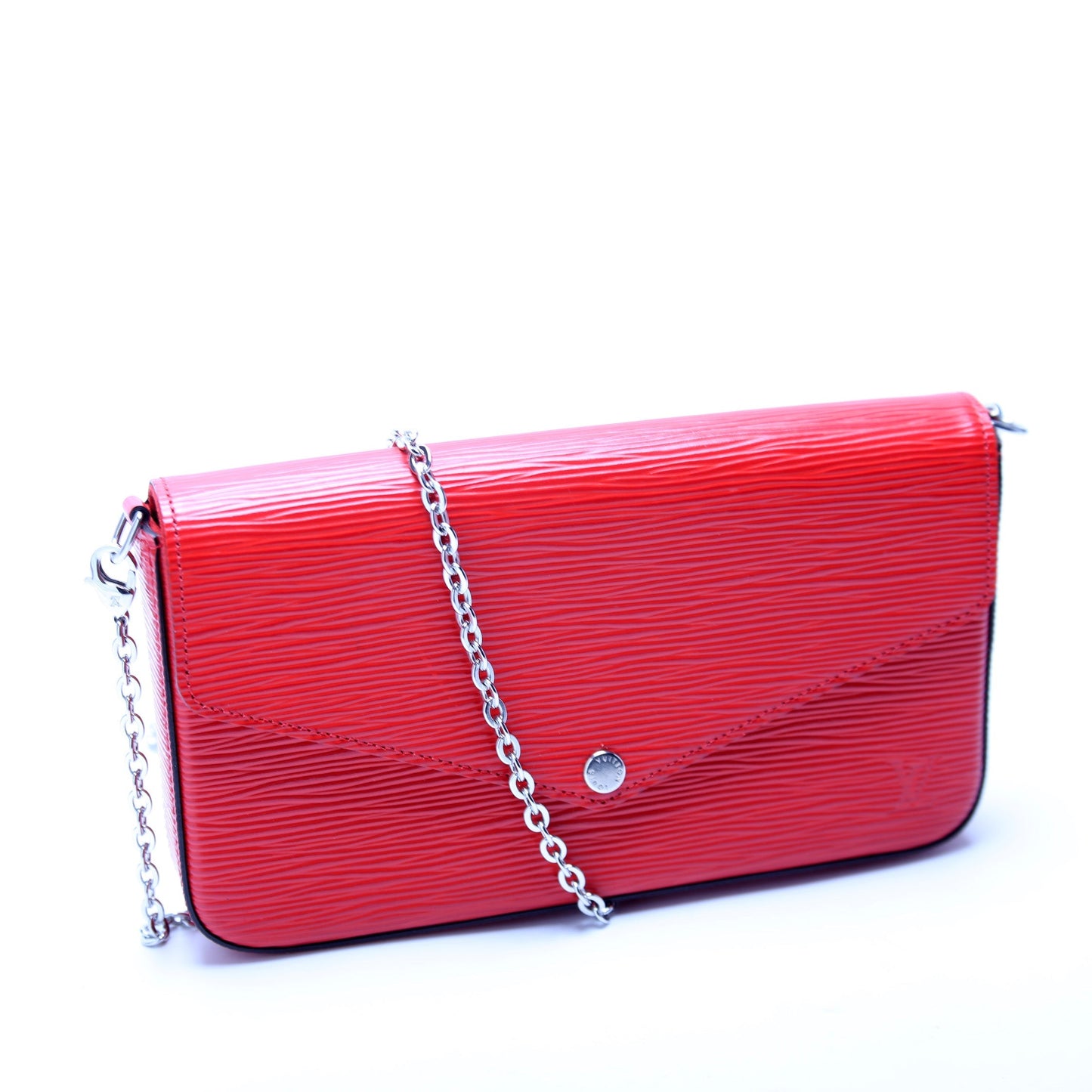 Louis Vuitton Pochette Felicie Epi Red