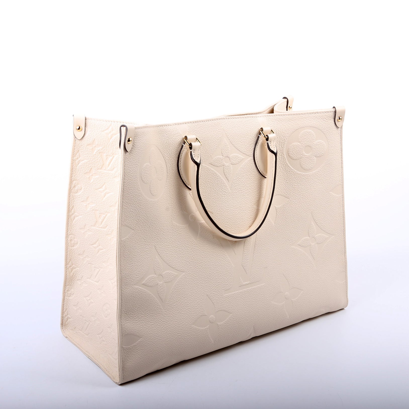 Louis Vuitton ONTHEGO GM Empreinte White