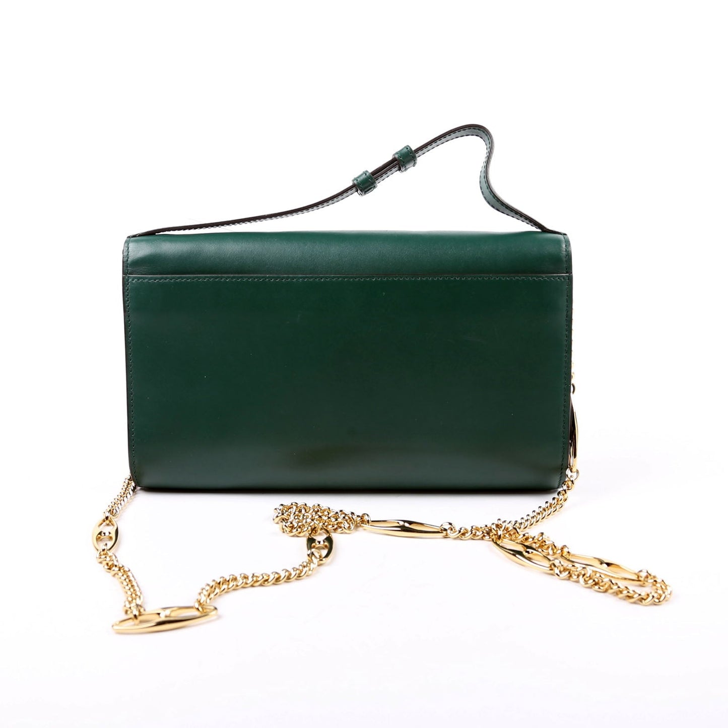 Gucci 564718 Zumi Calf Mini Shoulder Green Bag