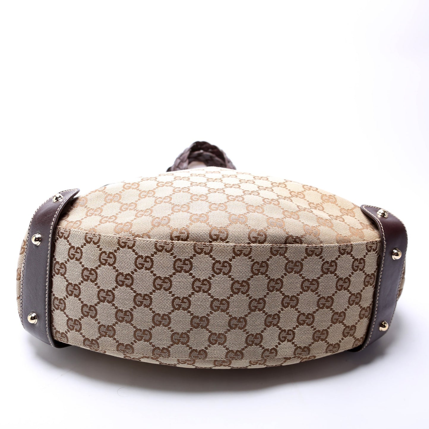 Gucci 162900 Pelham Medium Shoulder Brown Bag