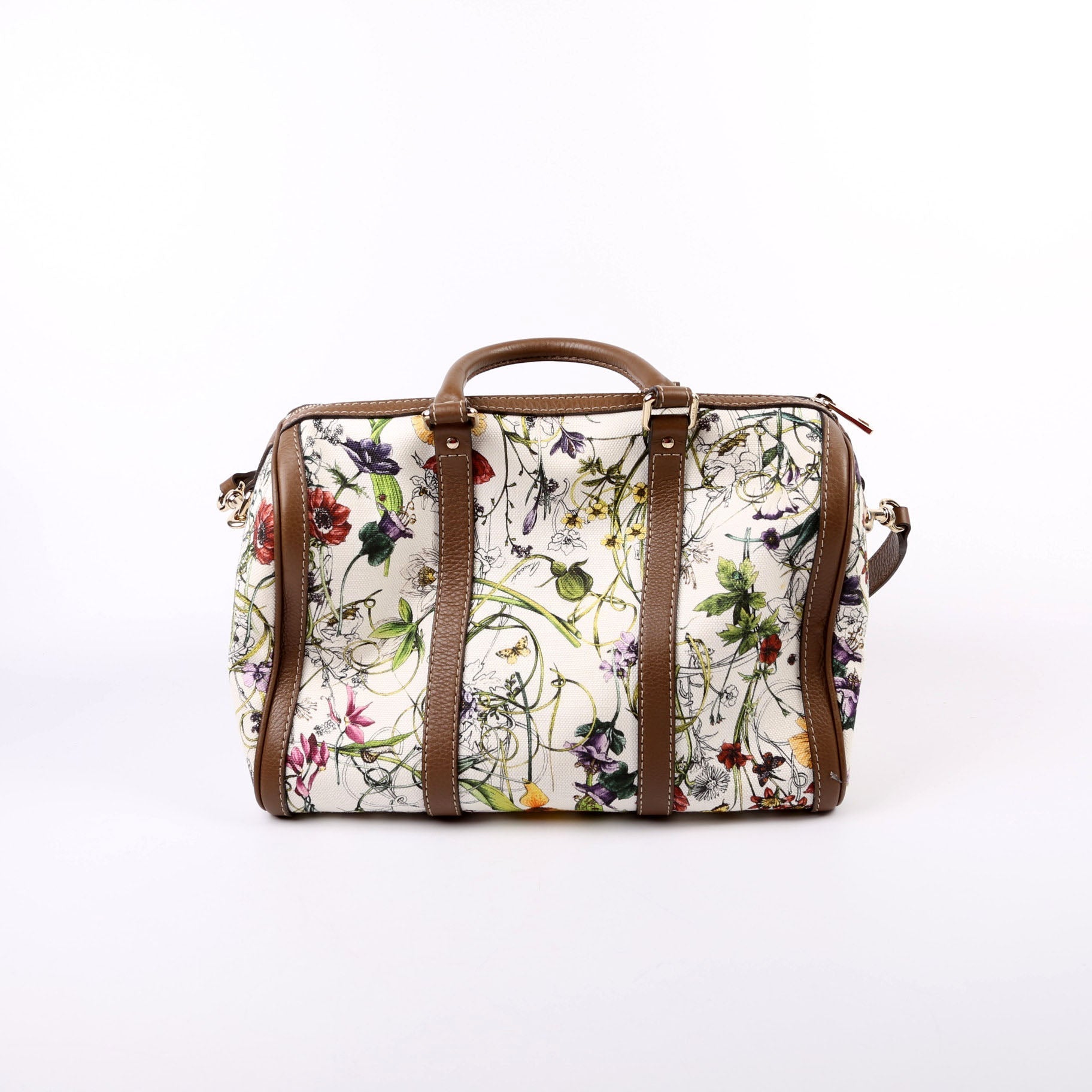Gucci 247205 Boston Flora Bag