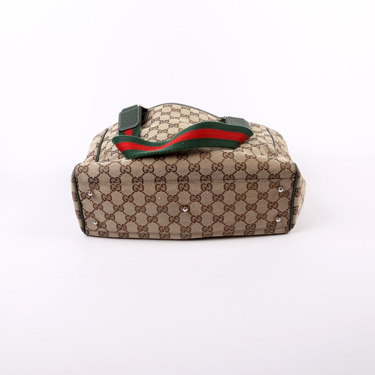 Gucci 145810 GG Canvas Small Tote Bag