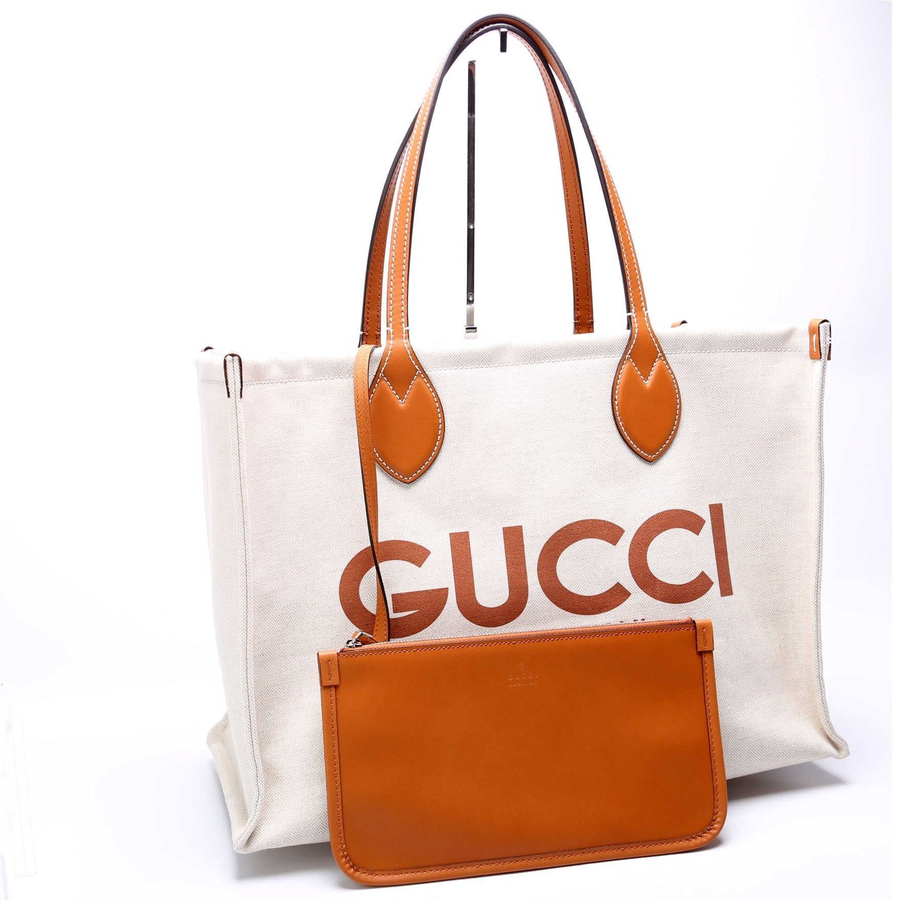 Gucci 772176 Summer Tote Large Linen Canvas Bag