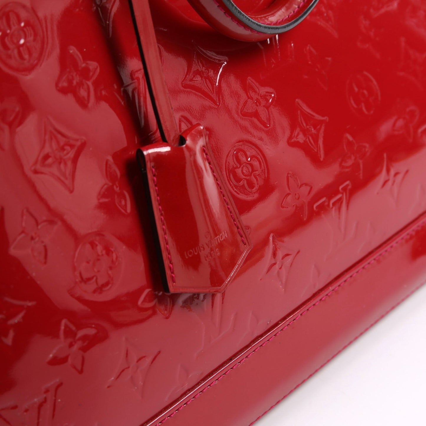 Louis Vuitton Alma GM Vernis Red