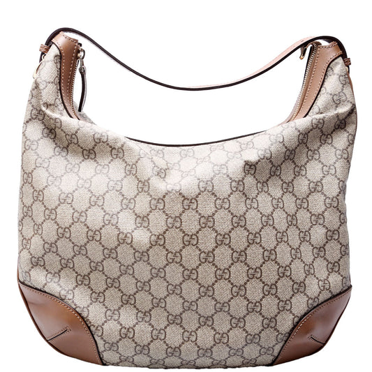 Gucci 309618 GG Supreme Nice Hobo Bag