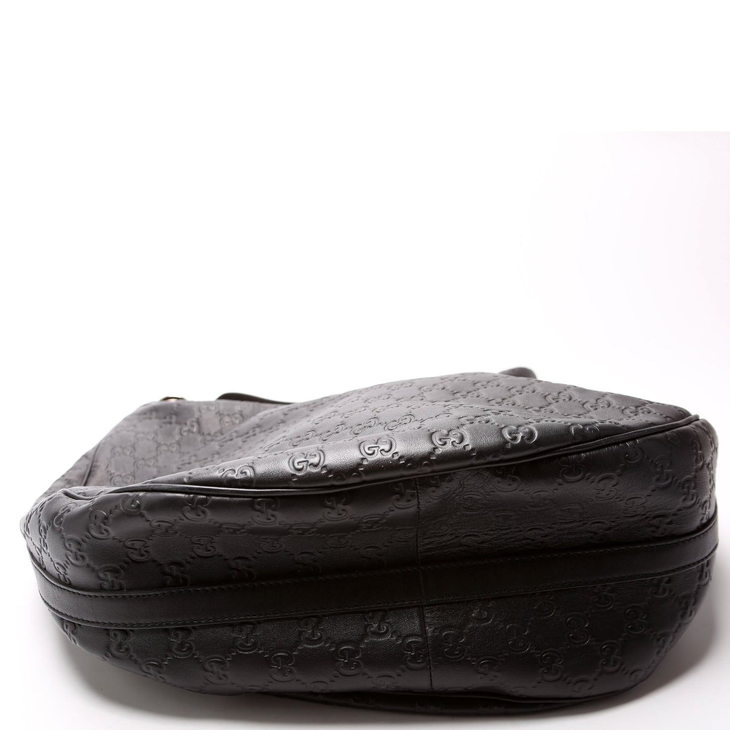 Gucci 232945 GG Twins Hobo Large Black Bag