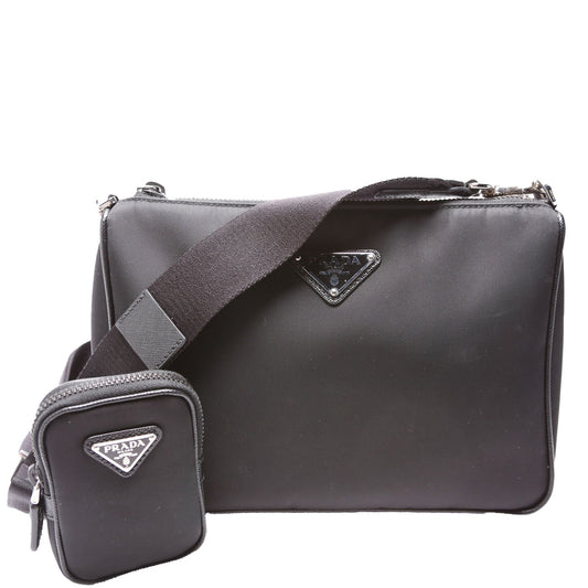 Prada 2VH113 Re-Nylon/Saffiano Shoulder Bag