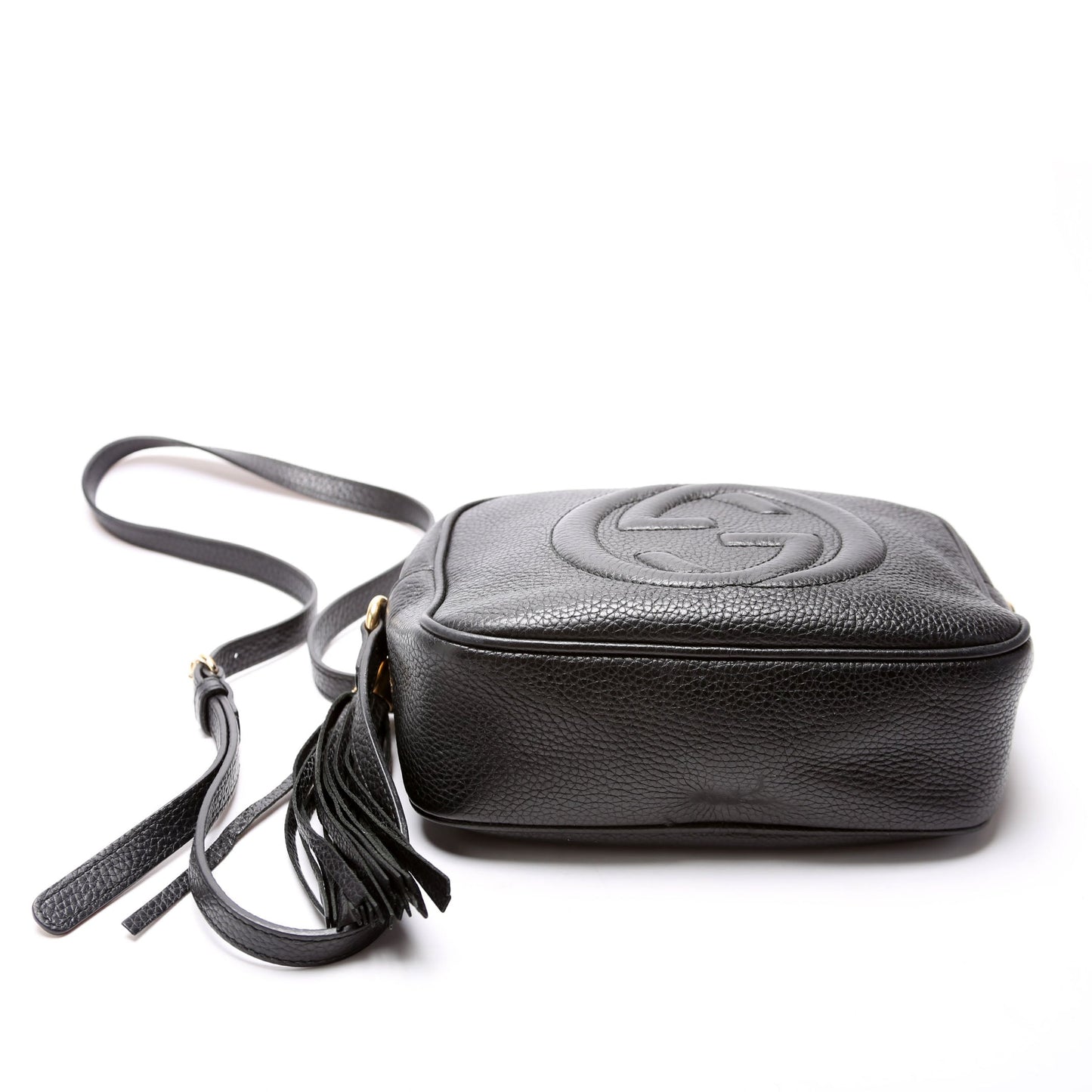 Gucci 308364 Soho Disco Crossbody Black Bag