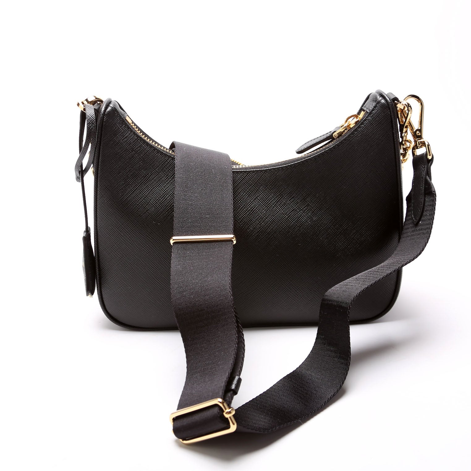 Prada Saffiano Re-Edition 2005 Black Bag - Style 3