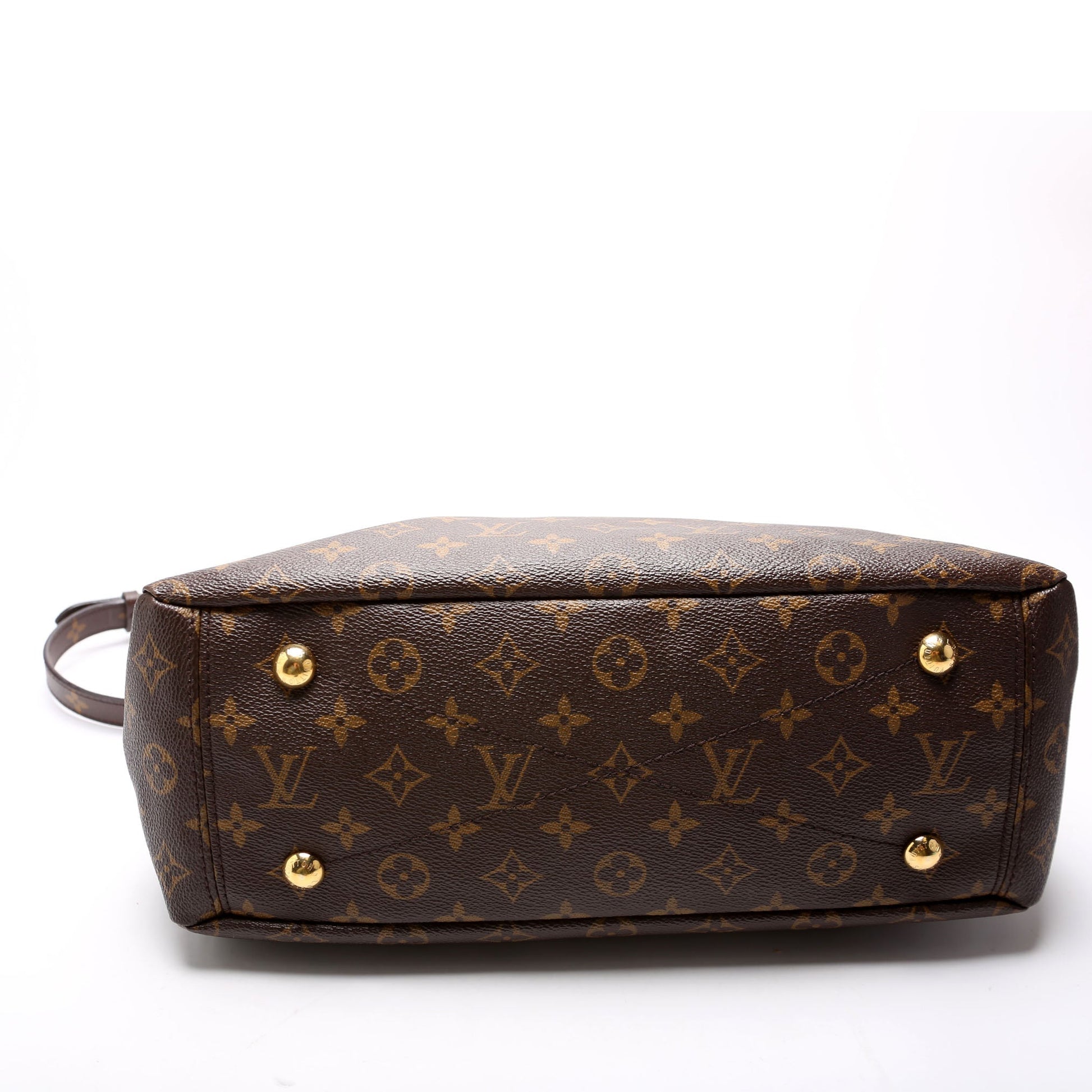 Louis Vuitton Pallas Tote Monogram Canvas Side