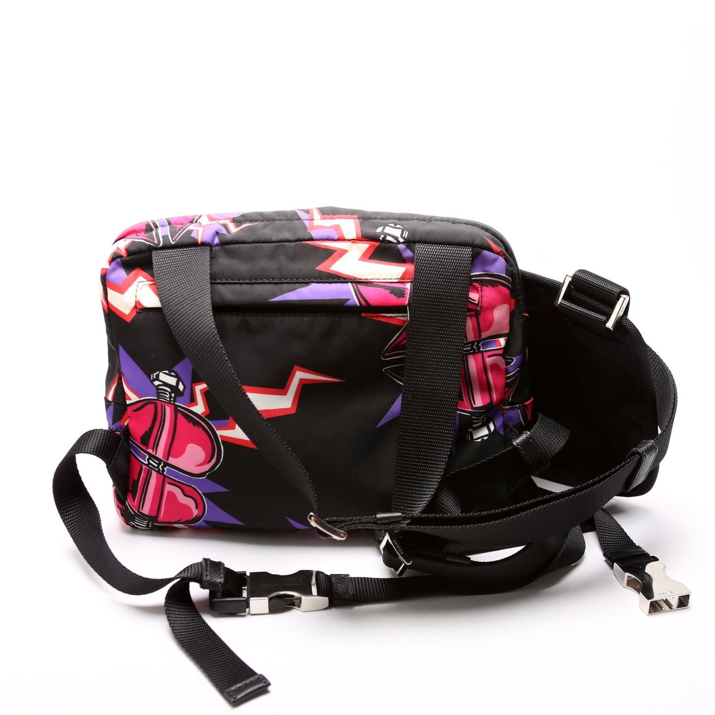 Prada 2VL014 Tessuto Heart Frankenstein Bag