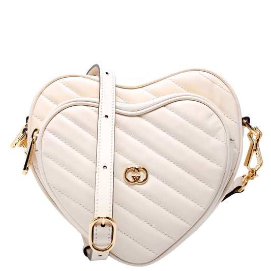 Gucci 751628 Interlock G Mini Heart Crossbody Bag