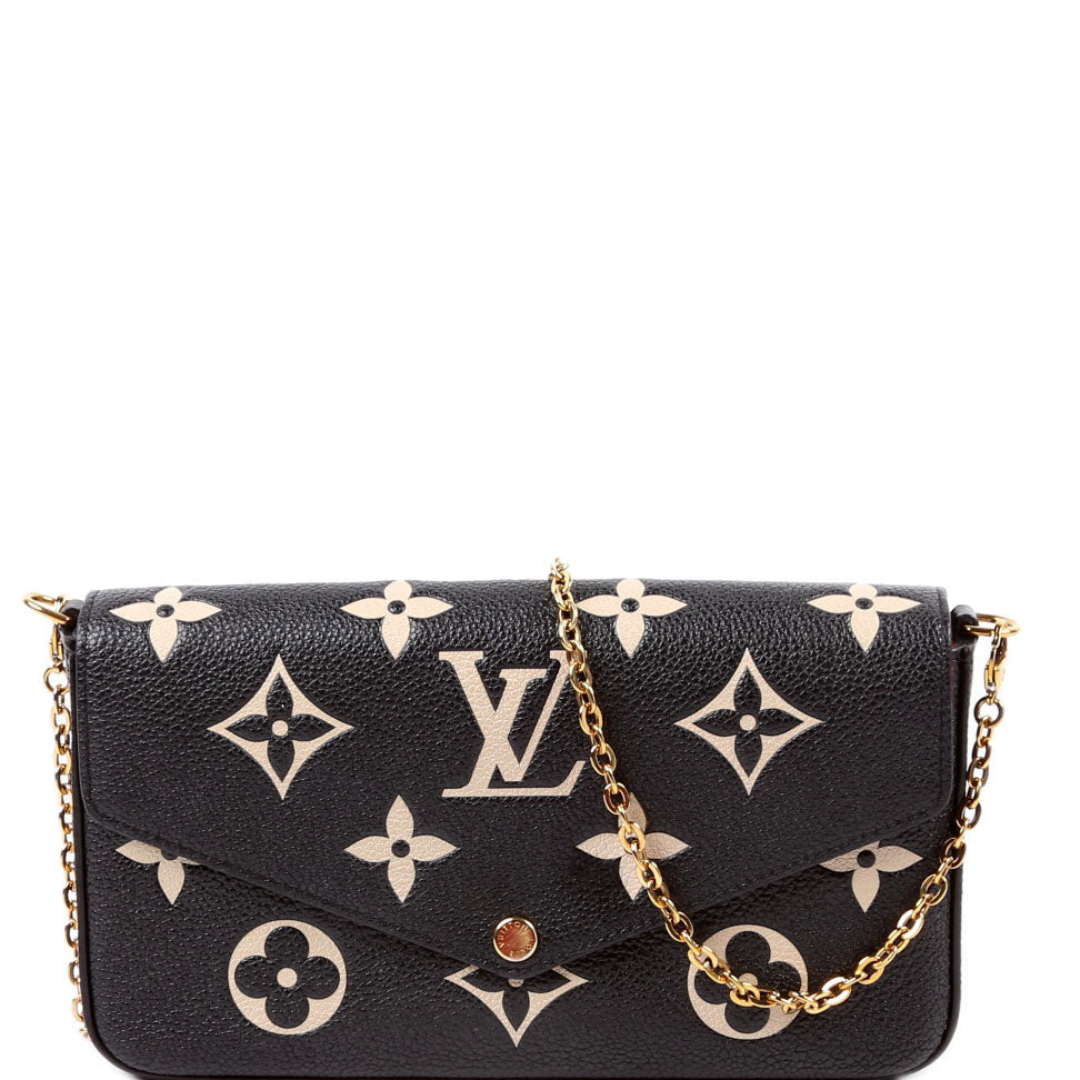 Louis Vuitton Pochette Felicie Bicolor Empreinte