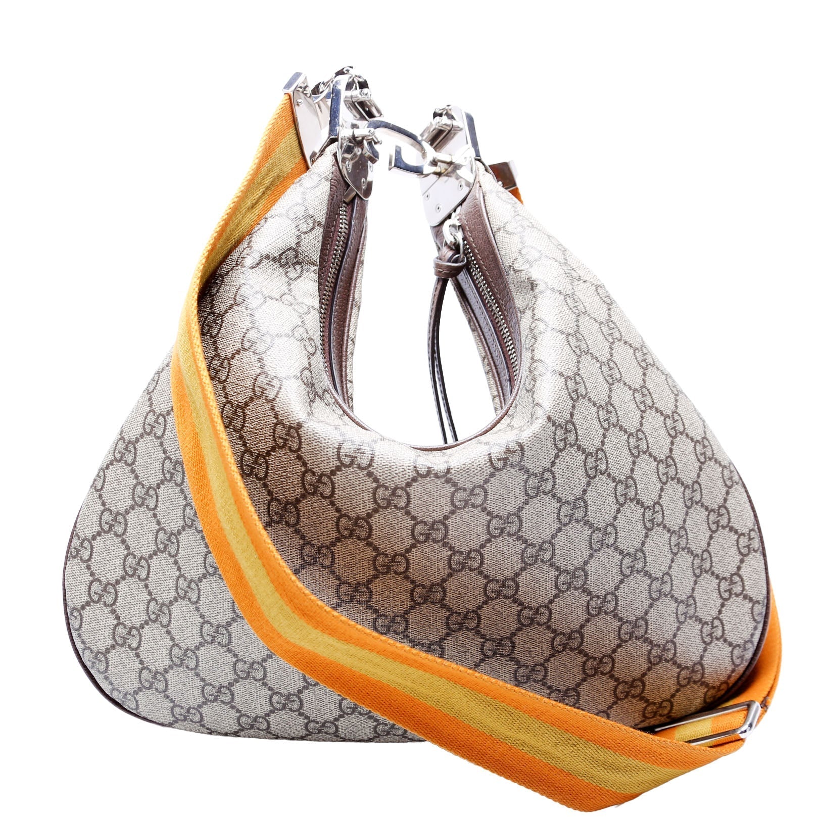 Gucci 702823 Attache GG Supreme Shoulder Medium Bag
