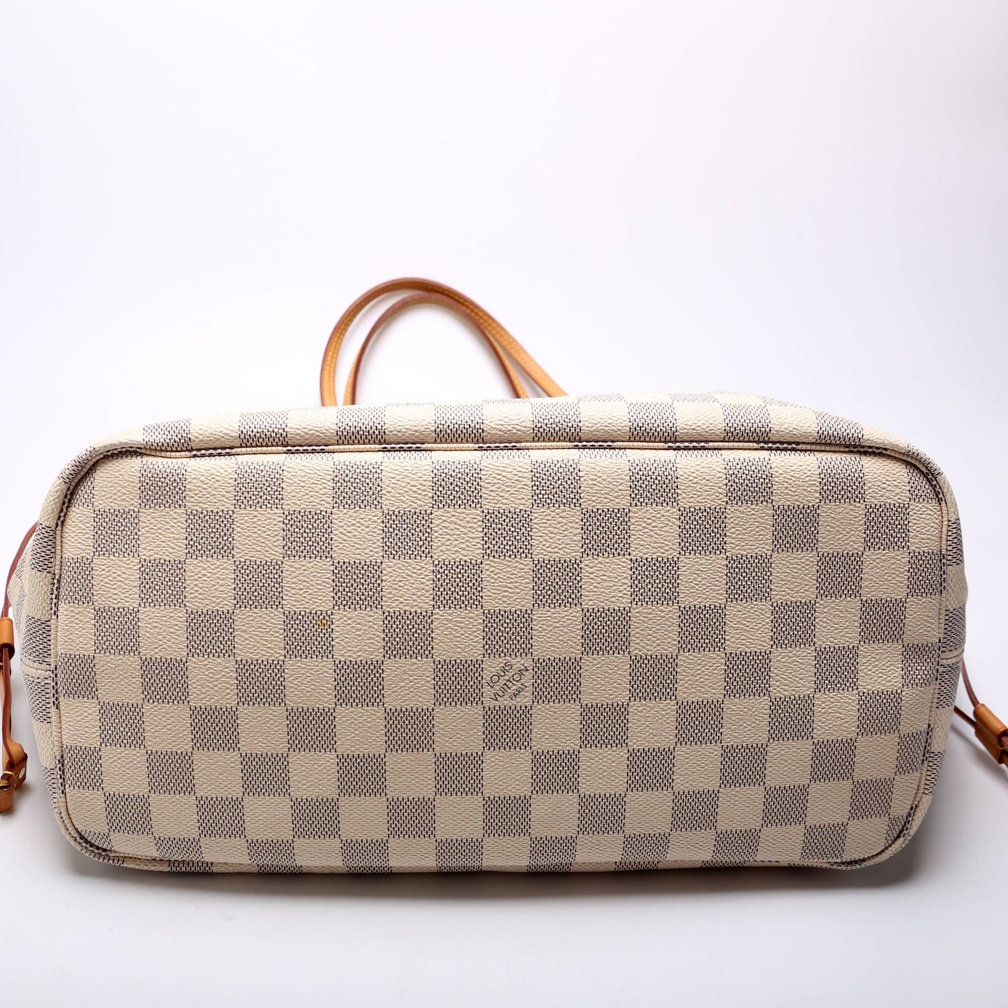 Louis Vuitton Neverfull MM W/ Wallet Damier Azur