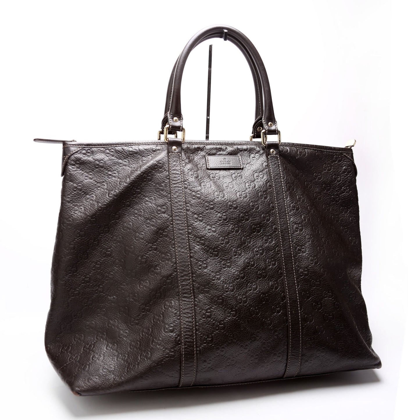 Gucci 201482 Large Tote Brown Bag
