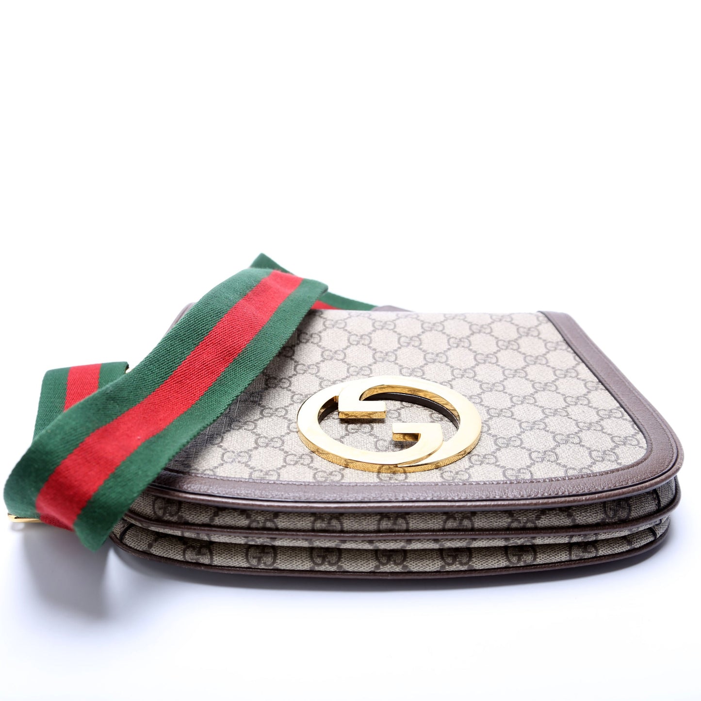 Gucci 699210 GG Supreme Blondie Medium Brown Bag