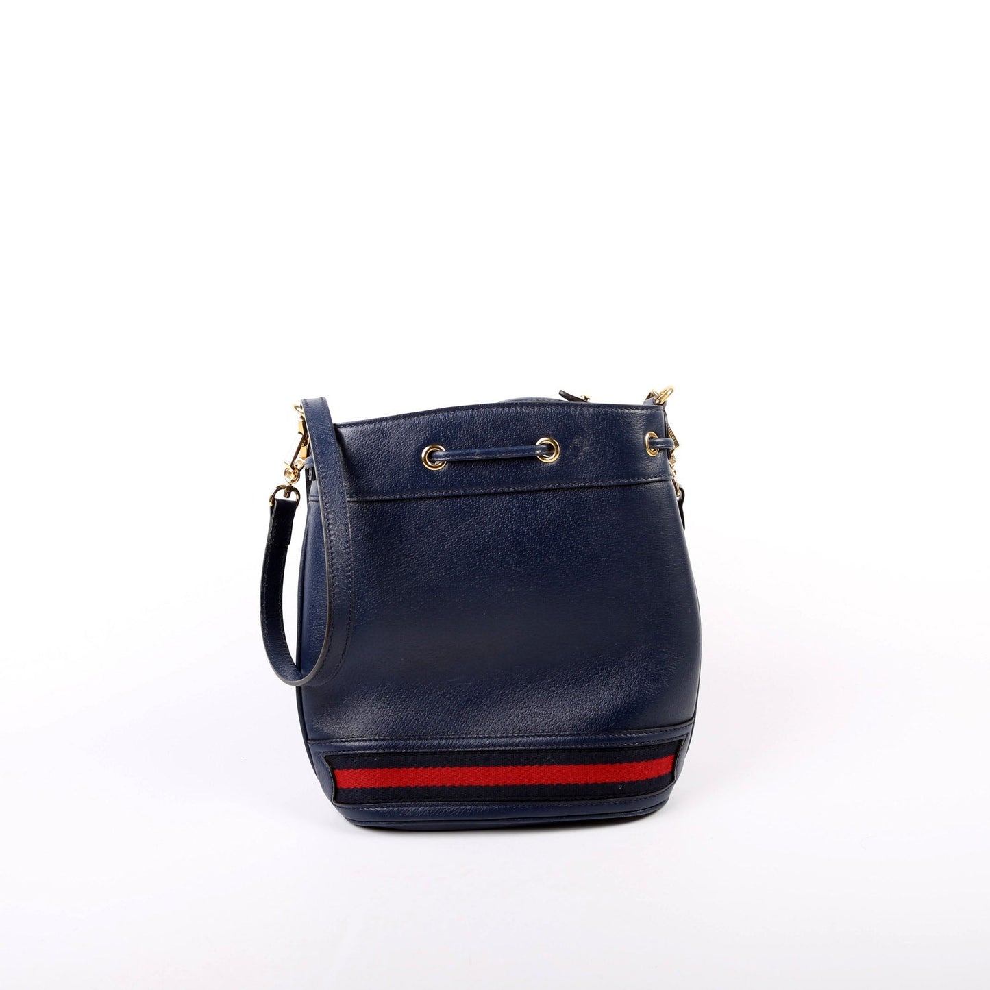 Gucci 610846 Ophidia Bucket Navy Bag