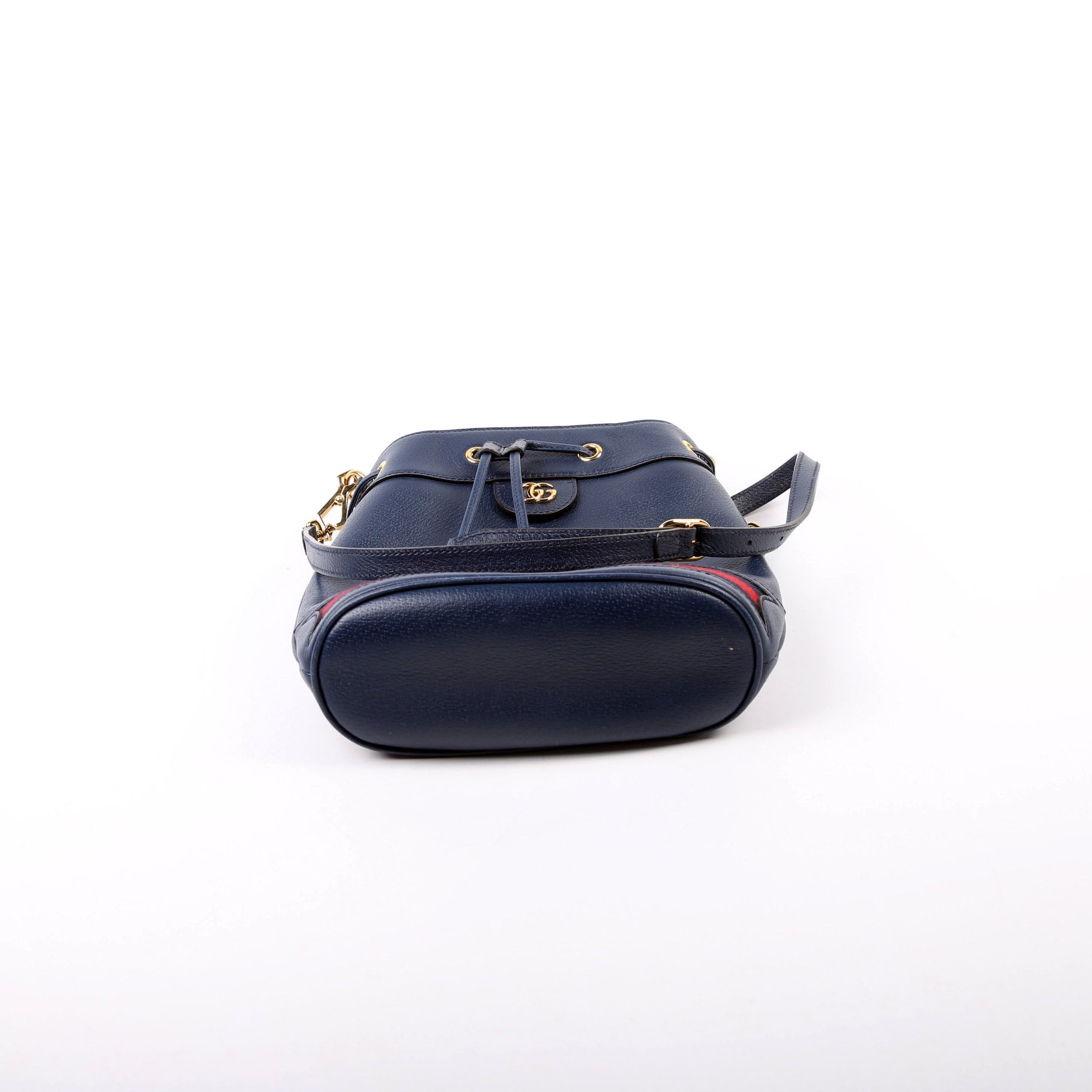 Gucci 610846 Ophidia Bucket Navy Bag