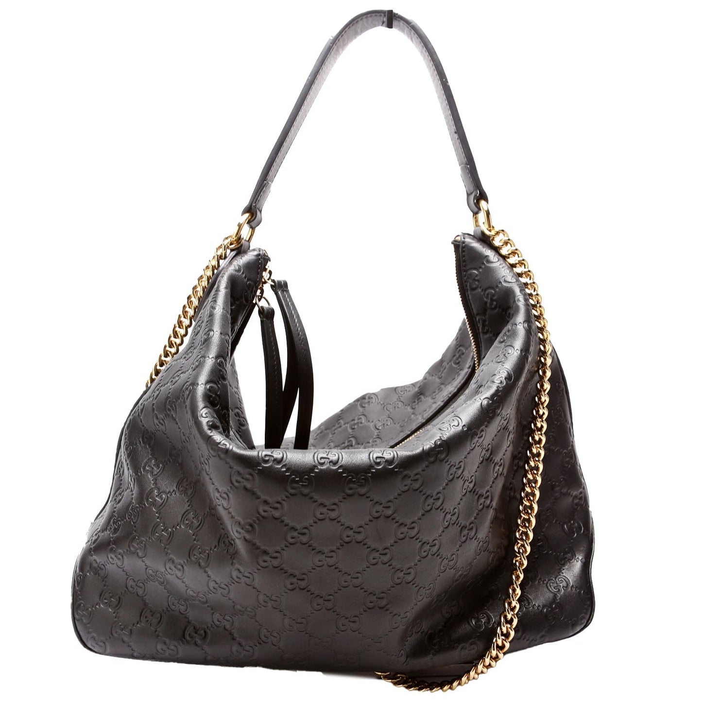 Gucci 477324 Hobo Black Bag