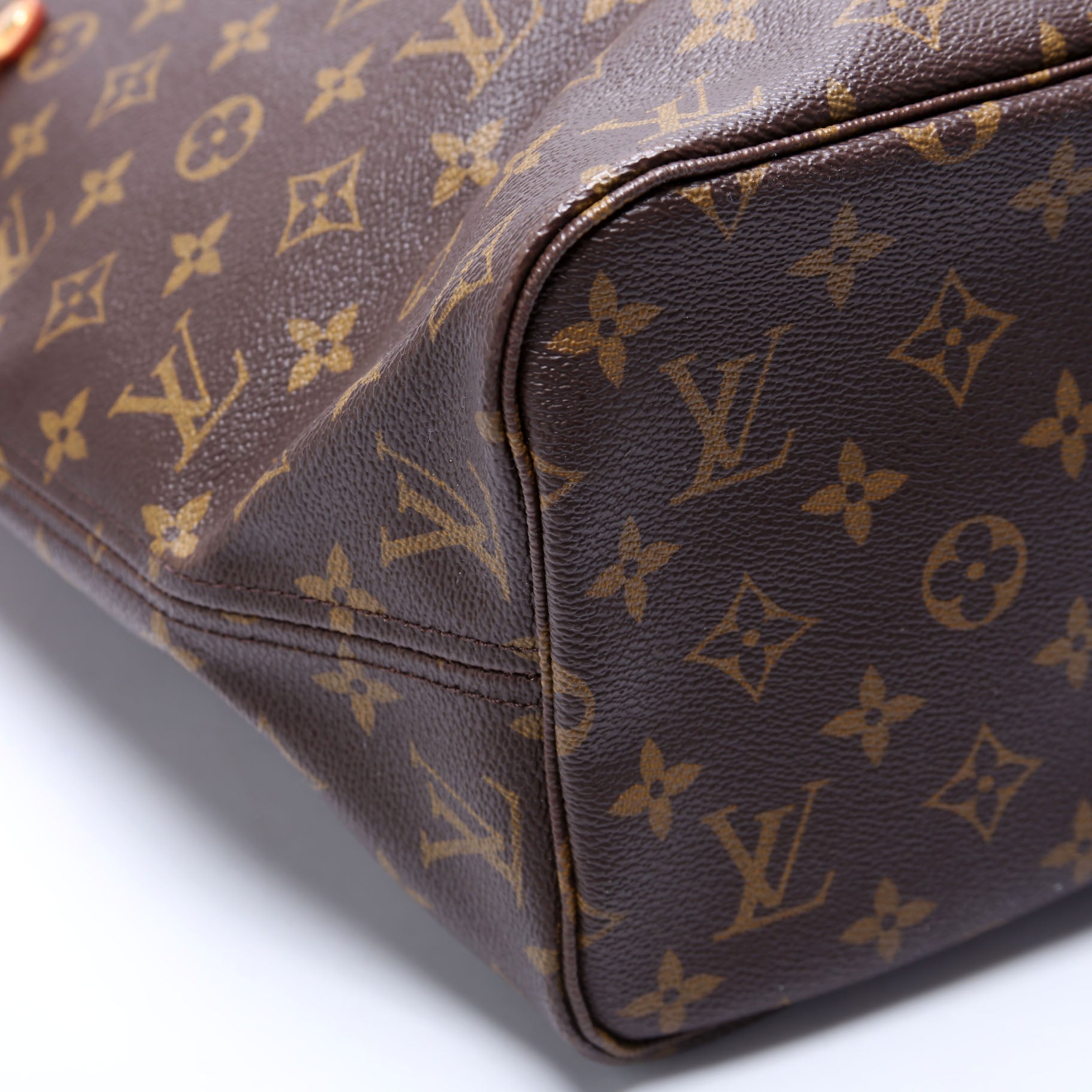 Louis Vuitton Neverfull MM Monogram Brown/Beige