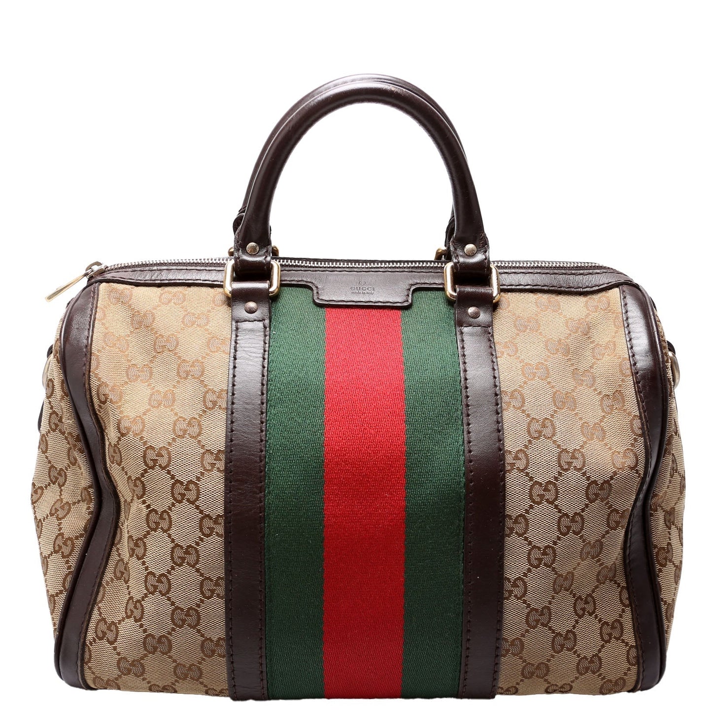 Gucci 247205 Boston Canvas Bag
