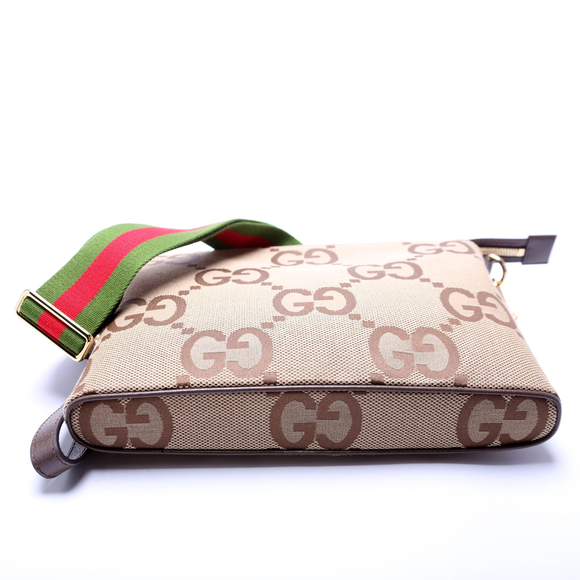 Gucci 699130 Jumbo GG Messenger Brown Bag