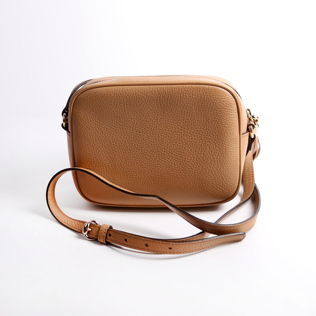 Gucci 308364 Soho Disco Crossbody Tan Bag