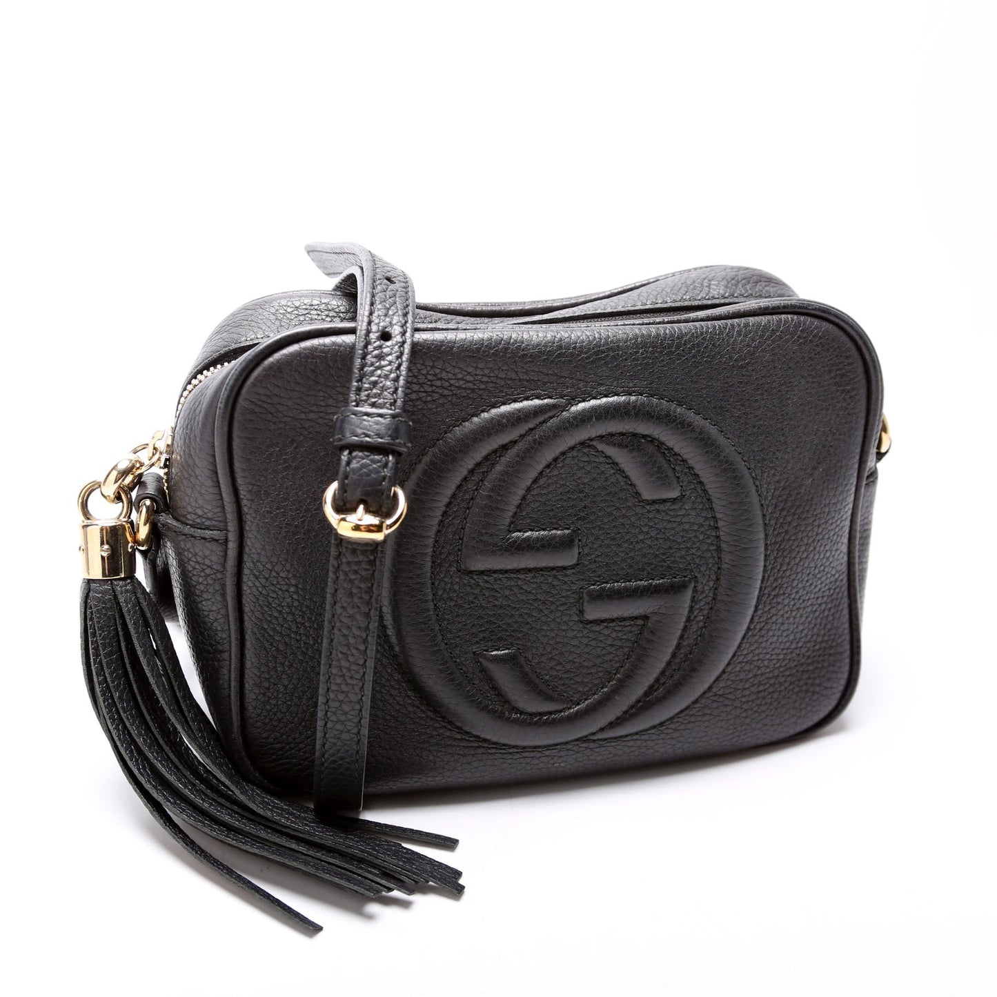 Gucci 308364 Soho Disco Crossbody Black Bag